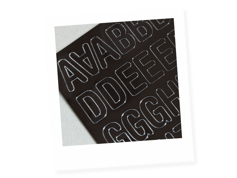 Wishbone Nameplate - Baker's Dozen 12 + 1