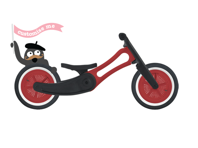 Wishbone Recycled 2 in 1 Balance Bike Wishbone Design Studio USA