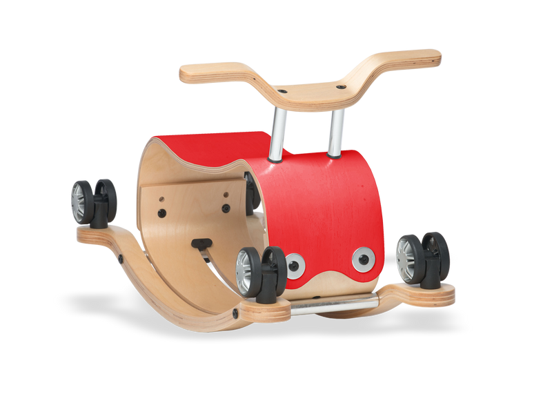 Red Wooden rocking toy